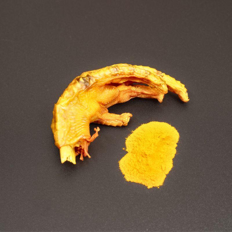 turmeric infused chicken feet and turmeric